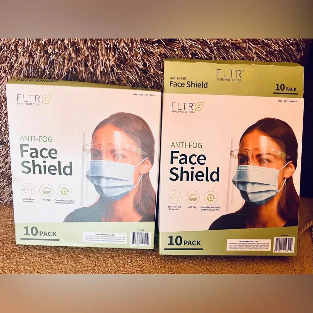 BRAND NEW ANTI-FOG FACE SHIELDS & FACE MASKS (FRAMES & OVER THE HEAD) (21)
